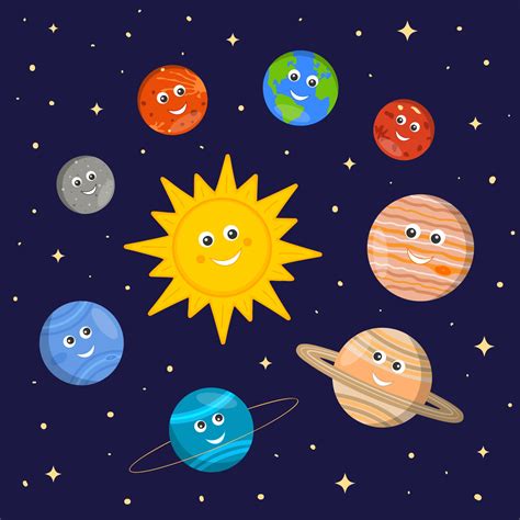 dibujo sistema solar